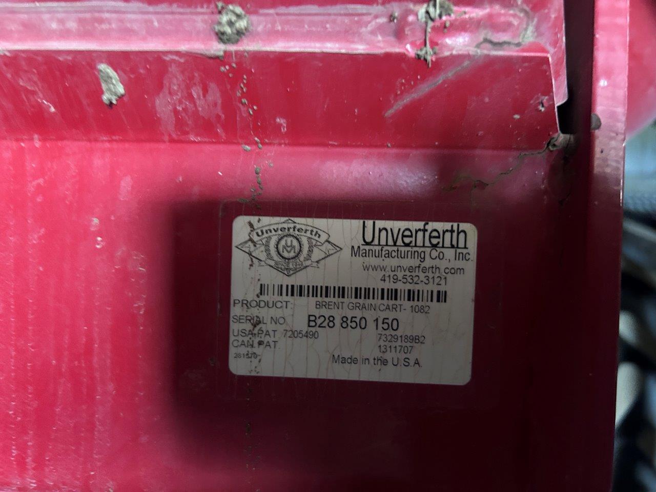 2011 Brent 1082 Grain Cart