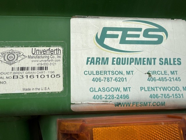 2013 Brent 1196 Grain Cart