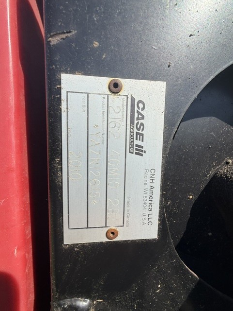 2010 Case IH 2162-40 Header Combine