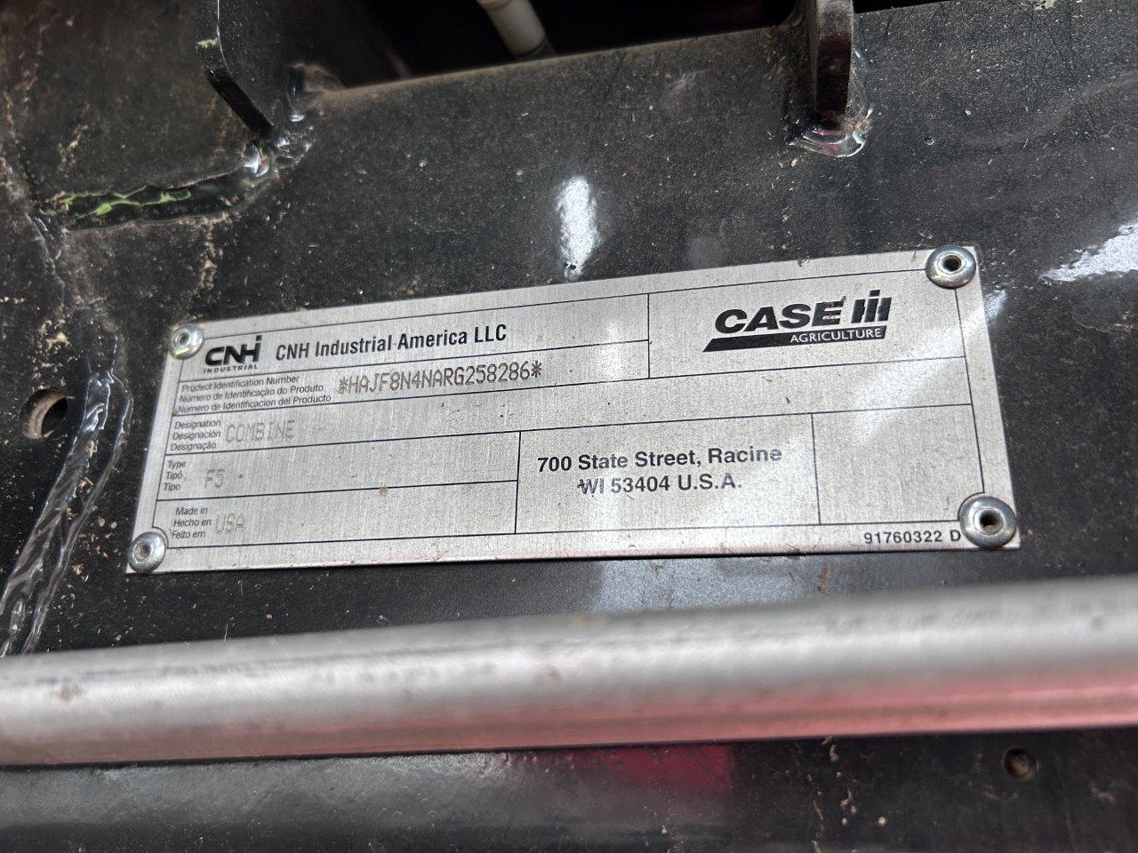 2024 Case IH 8250 Combine