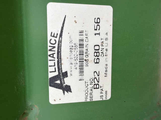 2007 Parker 938 Grain Cart