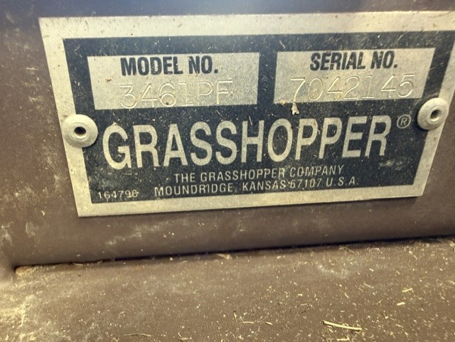 2020 Grasshopper 729T Mower/Zero Turn