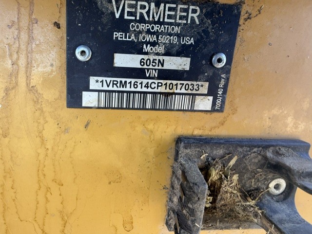 2022 Vermeer 605N Select Baler/Round