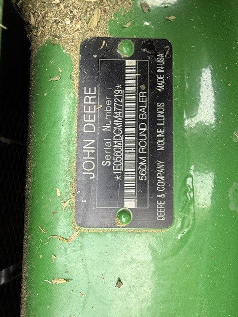 2021 John Deere 560M Baler/Round