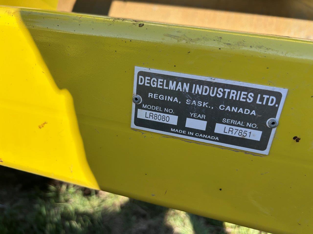 2020 Degelman LR8080 Land Roller