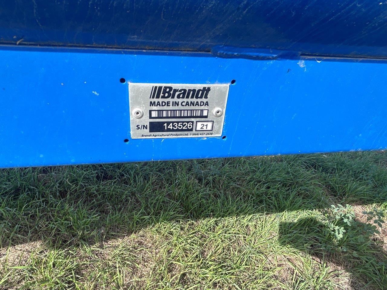 2021 Brandt 13x80HP Grain Auger