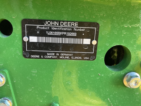 2023 John Deere 6R 165 Tractor