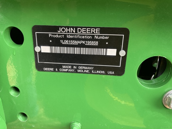 2023 John Deere 6155M Tractor