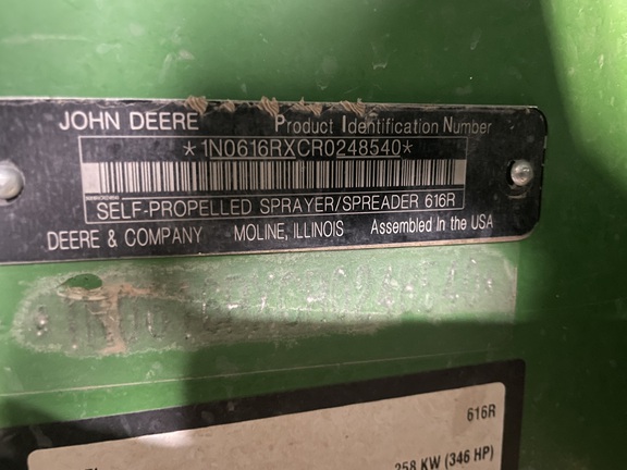 2024 John Deere 616R Sprayer/High Clearance