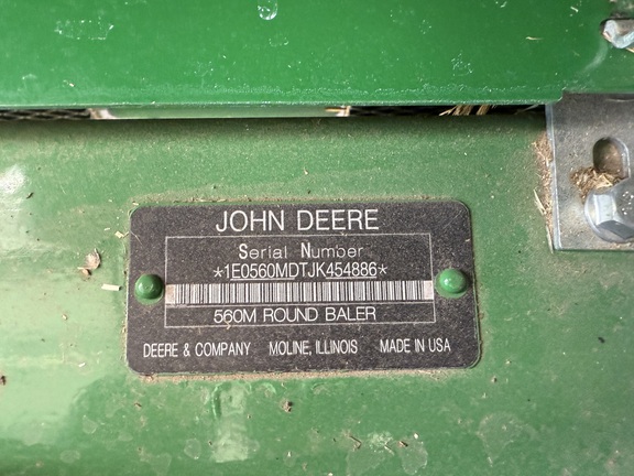 2019 John Deere 560M Baler/Round