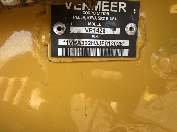 2020 Vermeer VR1428 Rake