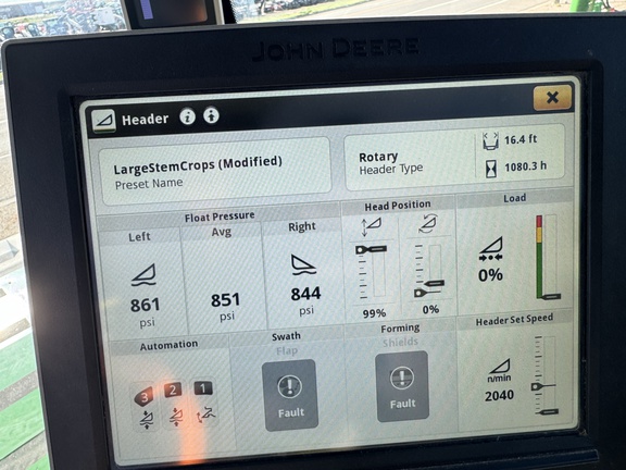 2022 John Deere W260R Windrower