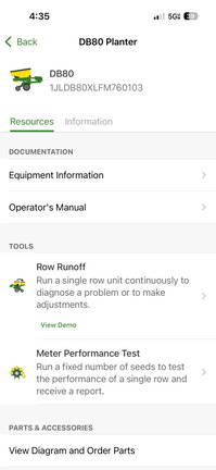 2015 John Deere DB80 Planter