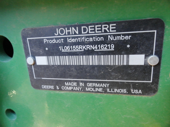 2024 John Deere 6R 155 Tractor