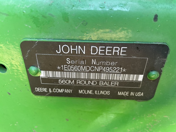 2022 John Deere 560M Baler/Round