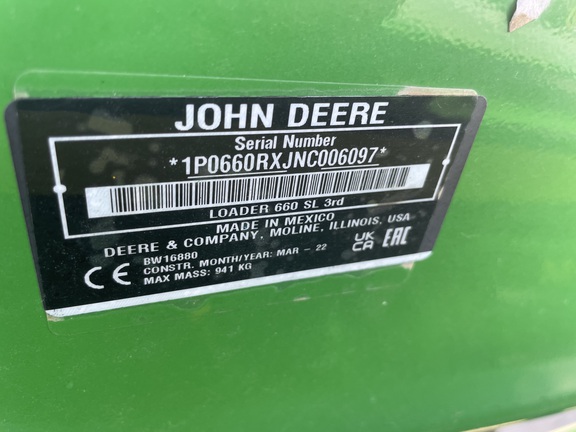 2022 John Deere 6175M Tractor