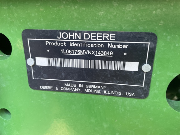 2022 John Deere 6175M Tractor