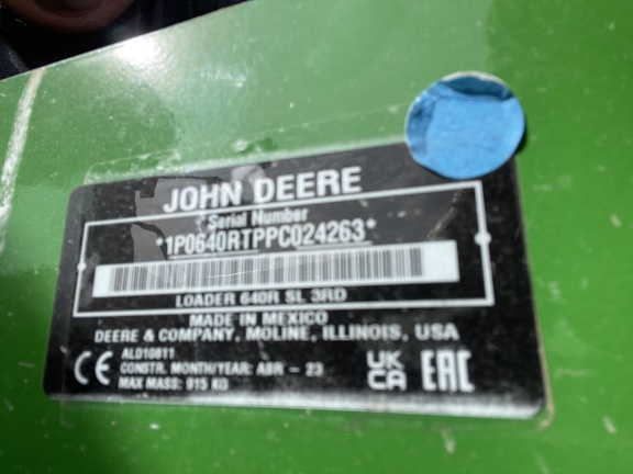 2023 John Deere 6145M Tractor