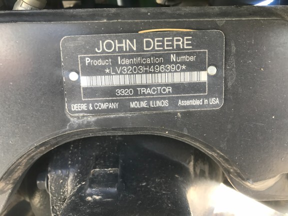 2008 John Deere 3203 Tractor Compact