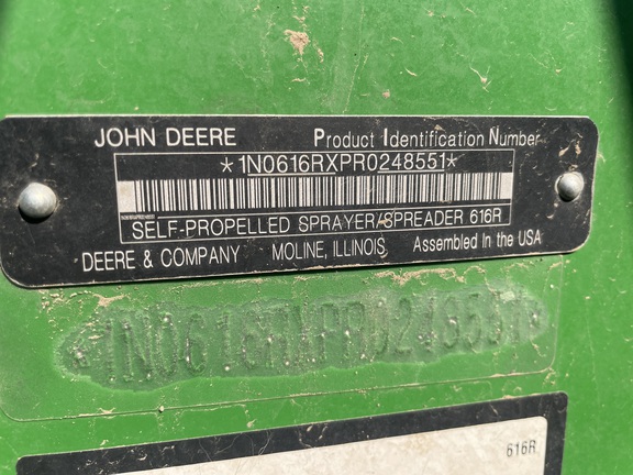 2024 John Deere 616R Sprayer/High Clearance