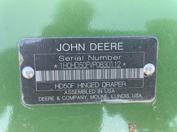 2024 John Deere HD50F Header Combine