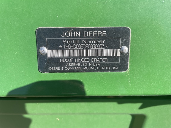 2024 John Deere HD50F Header Combine