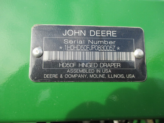 2024 John Deere HD50F Header Combine