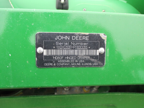 2024 John Deere HD50F Header Combine