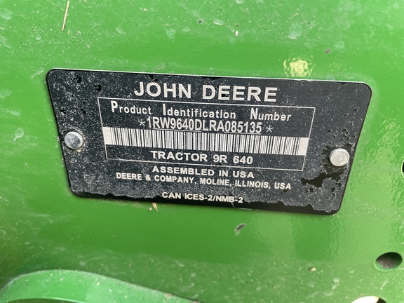 2024 John Deere 9R 640 Tractor 4WD