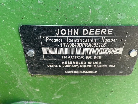 2024 John Deere 9R 640 Tractor 4WD