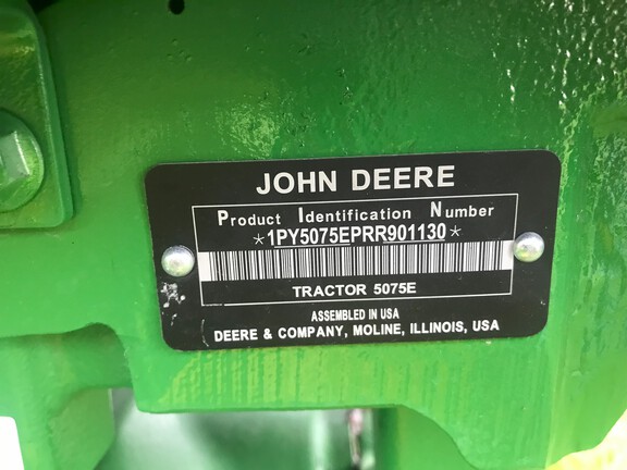 2024 John Deere 5075E Tractor