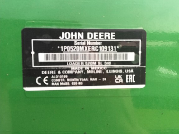 2024 John Deere 520M Loader