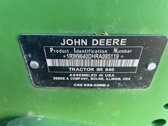 2024 John Deere 9R 640 Tractor 4WD