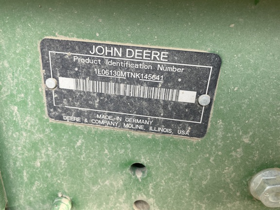 2022 John Deere 6130M Tractor