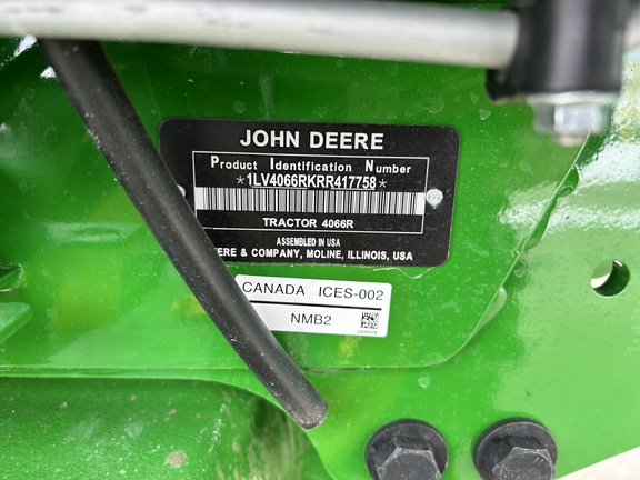 2024 John Deere 4066R Tractor Compact