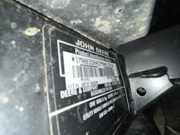 2023 John Deere XUV 835R ATV