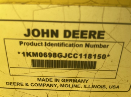 2012 John Deere 7550 Forage Harvester