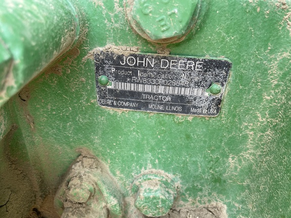2008 John Deere 8330 Tractor