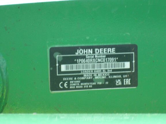 2022 John Deere 6155R Tractor