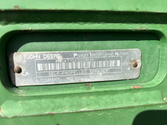 2001 John Deere 4710 Sprayer/High Clearance