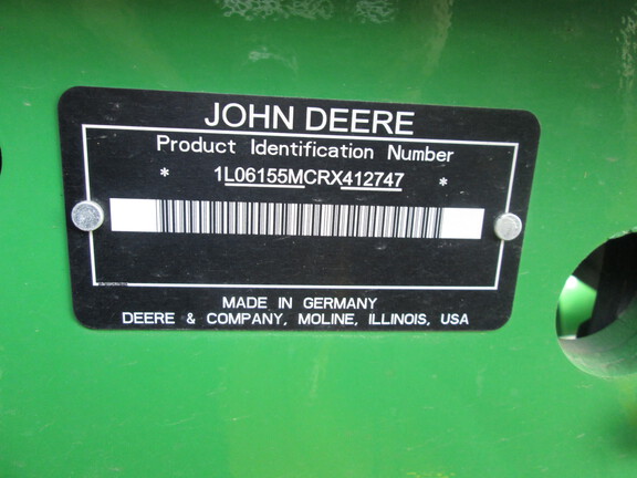 2024 John Deere 6155M Tractor