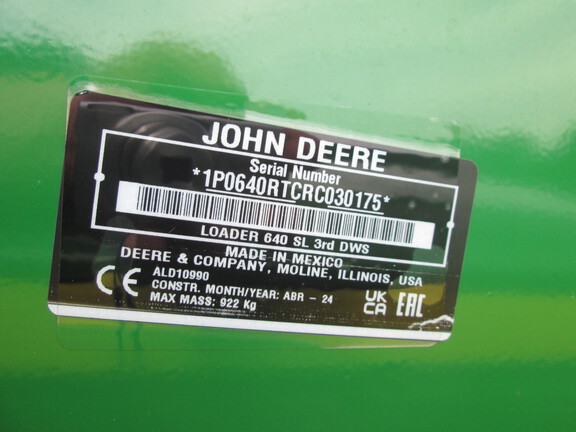 2024 John Deere 6155M Tractor
