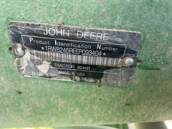 2014 John Deere 8245R Tractor