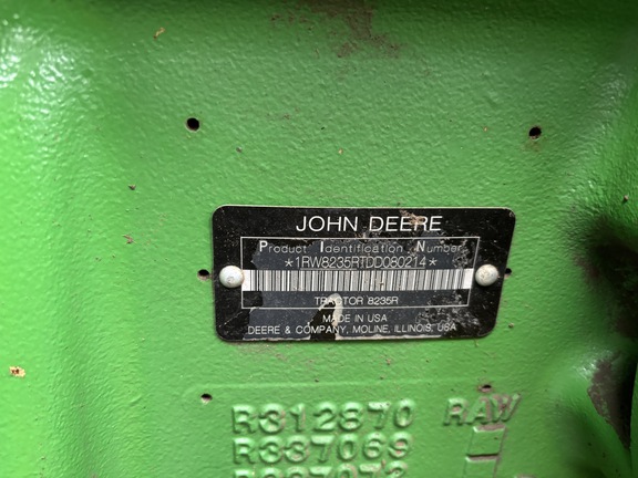 2013 John Deere 8235R Tractor