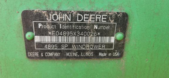 2008 John Deere 4895 Windrower