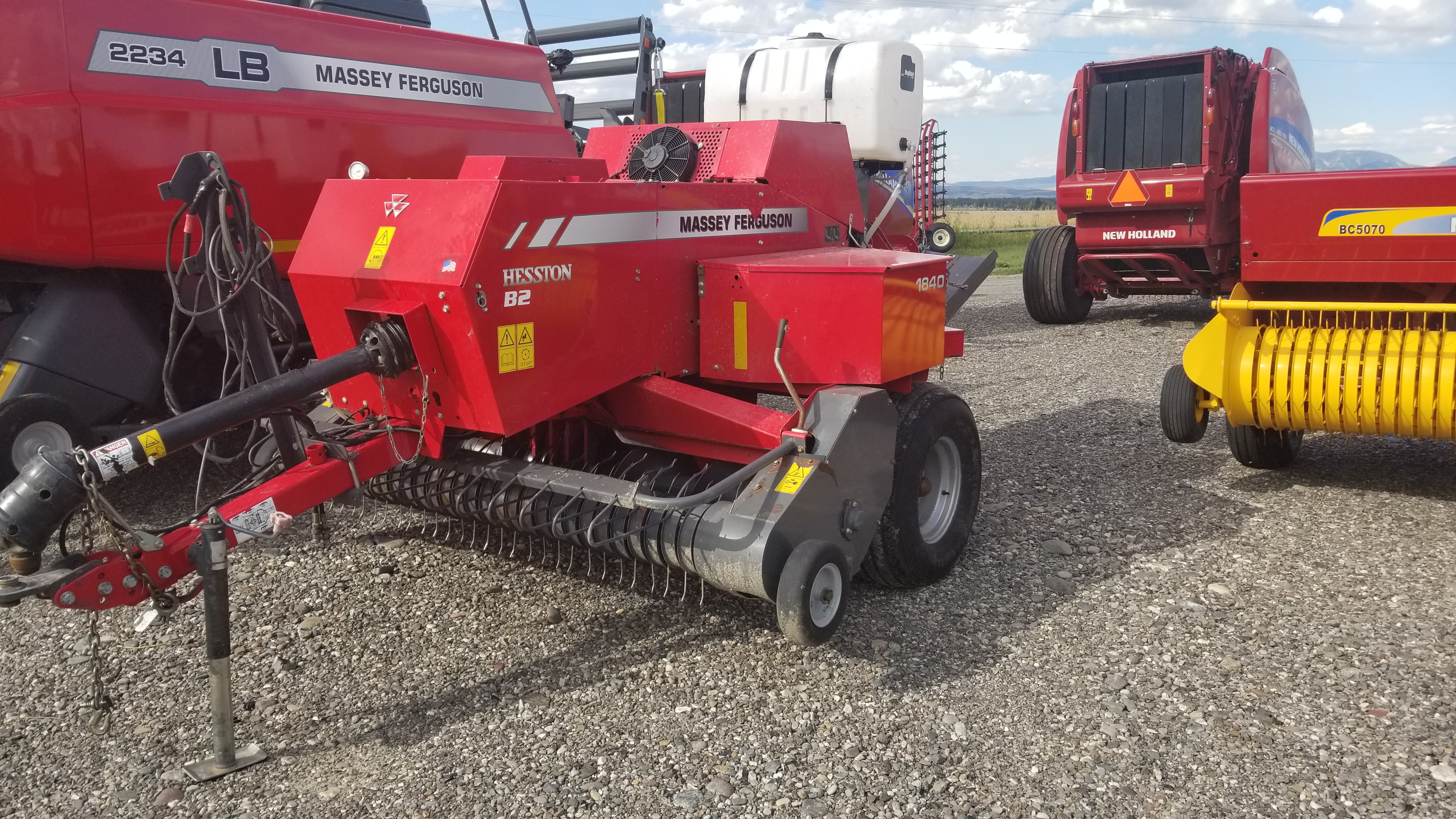 2018 Massey Ferguson 1840 Baler/Square