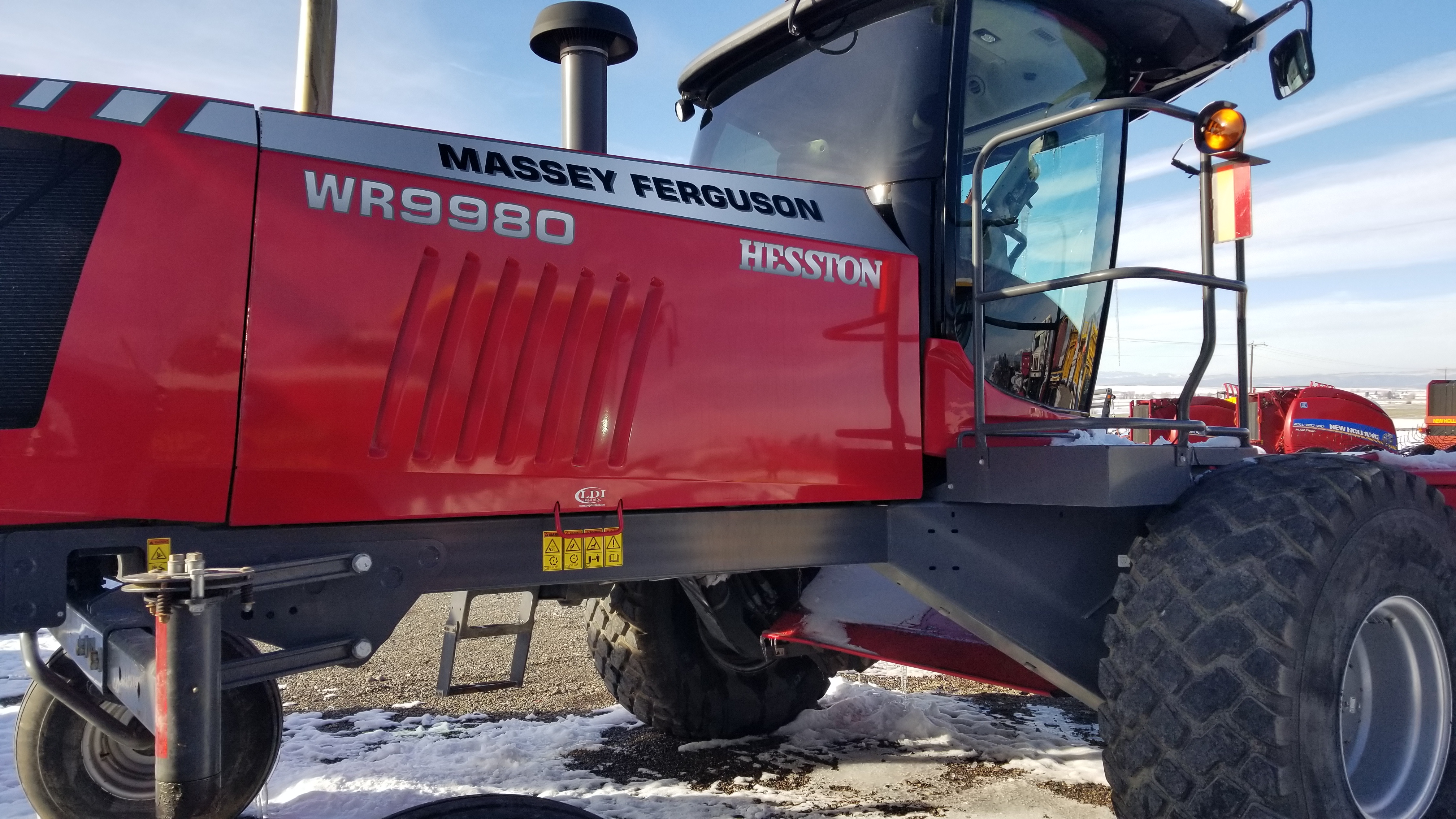 2019 Massey Ferguson WR9980 Windrower