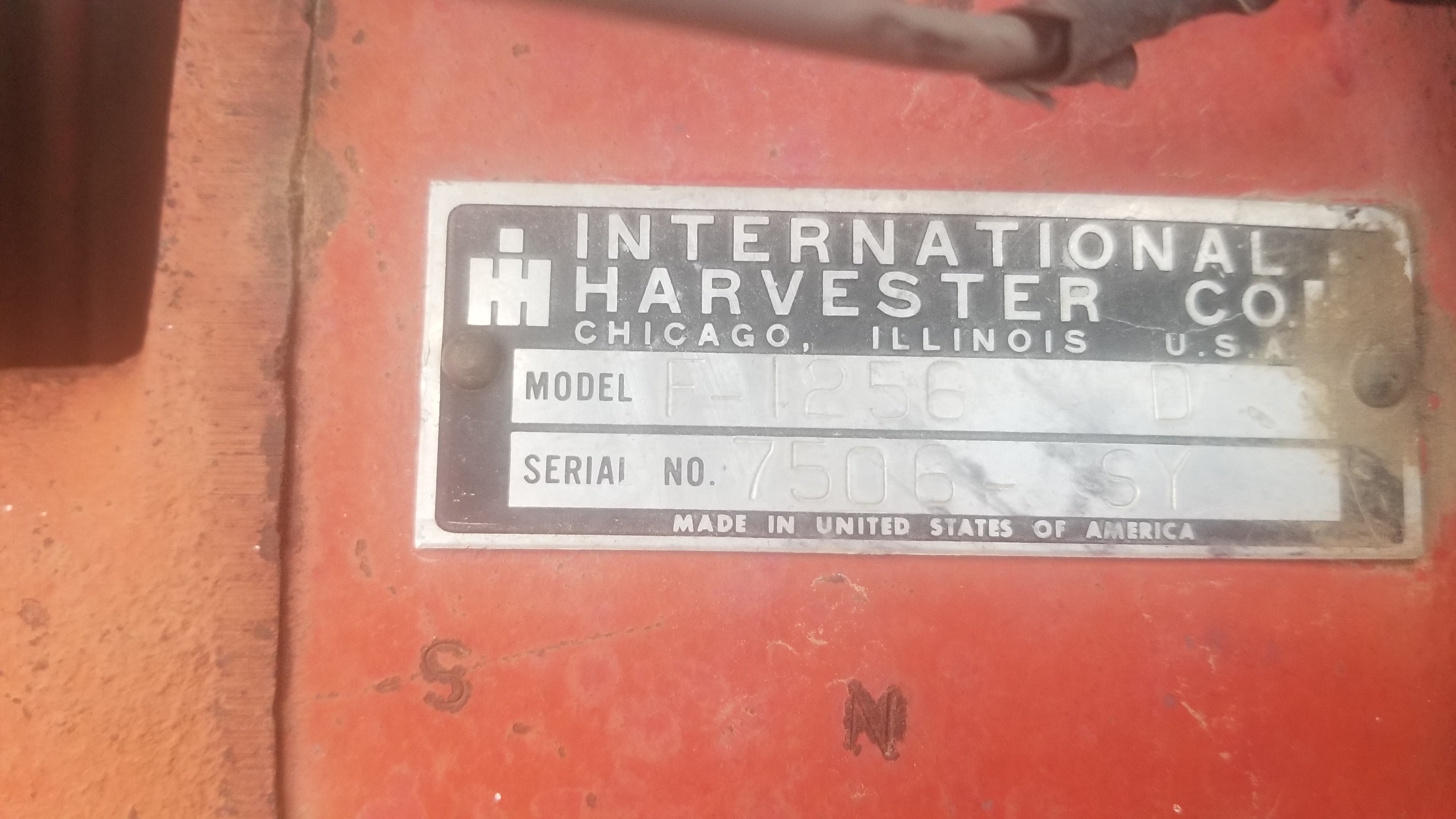 1967 International 1256 Tractor