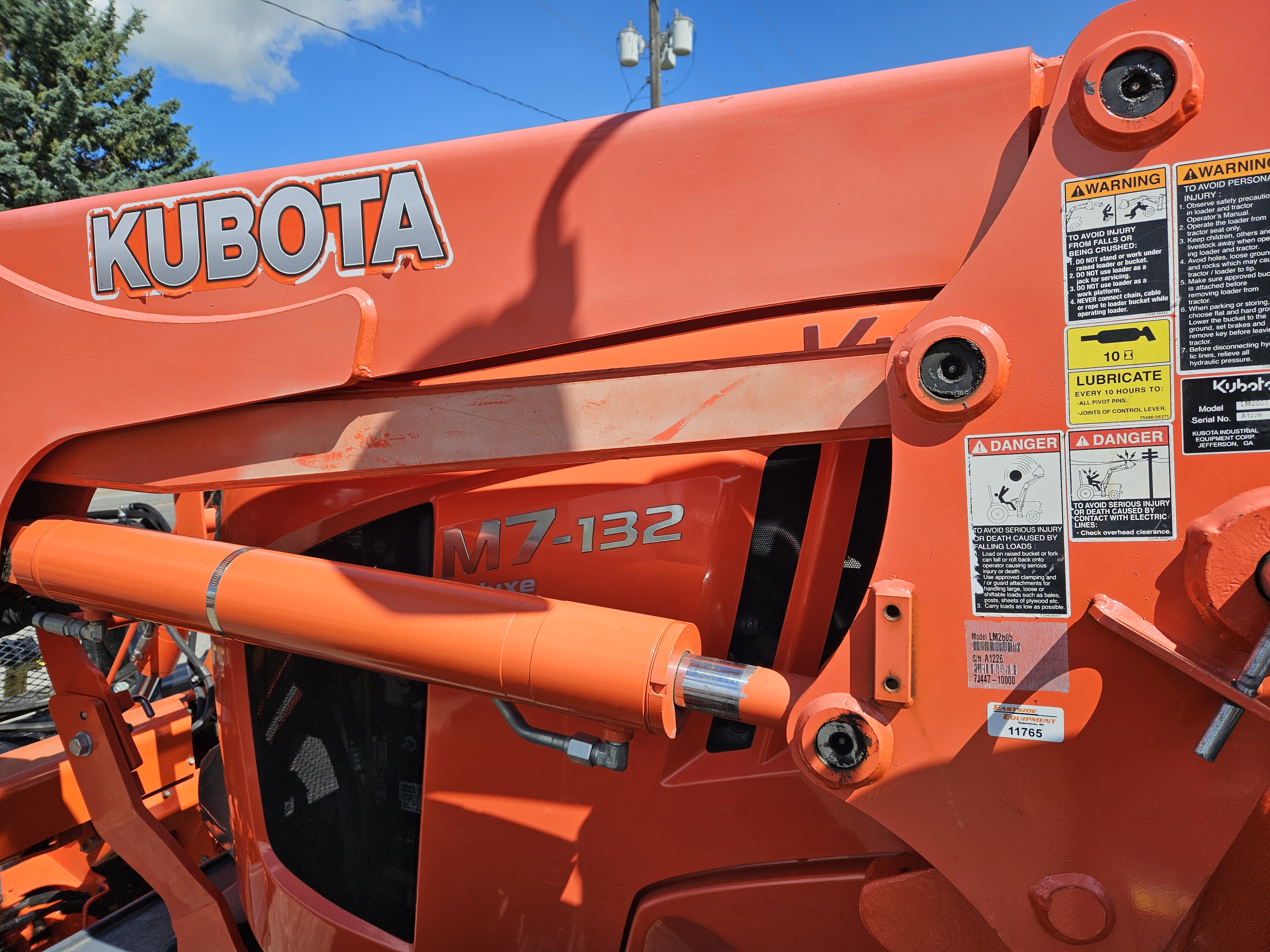 2022 Kubota M7-132 Tractor