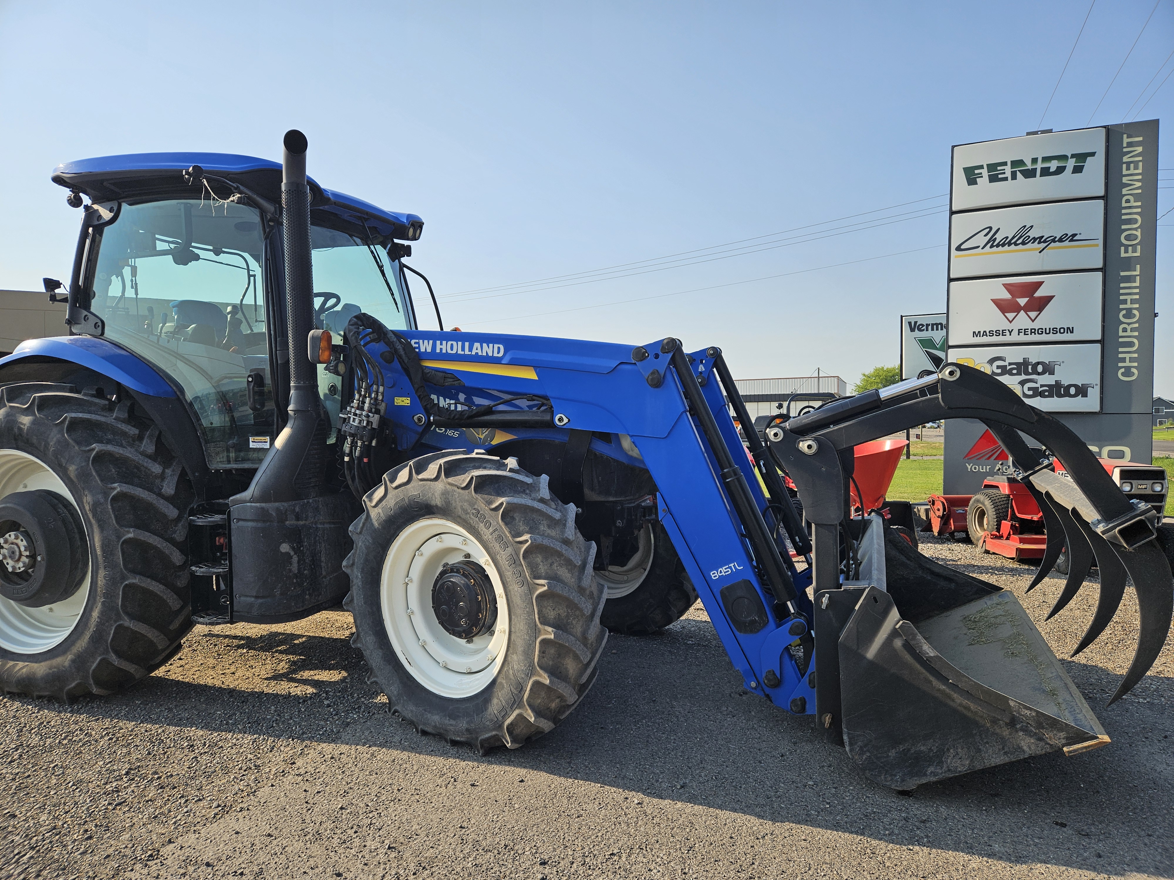 2012 New Holland T6.165 Tractor